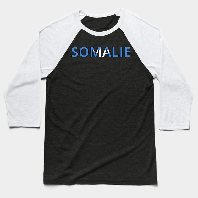 Drapeau Somalie Baseball T-Shirt by Pixelforma